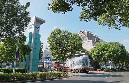 4200kw超低氮油气两用承压热水锅炉