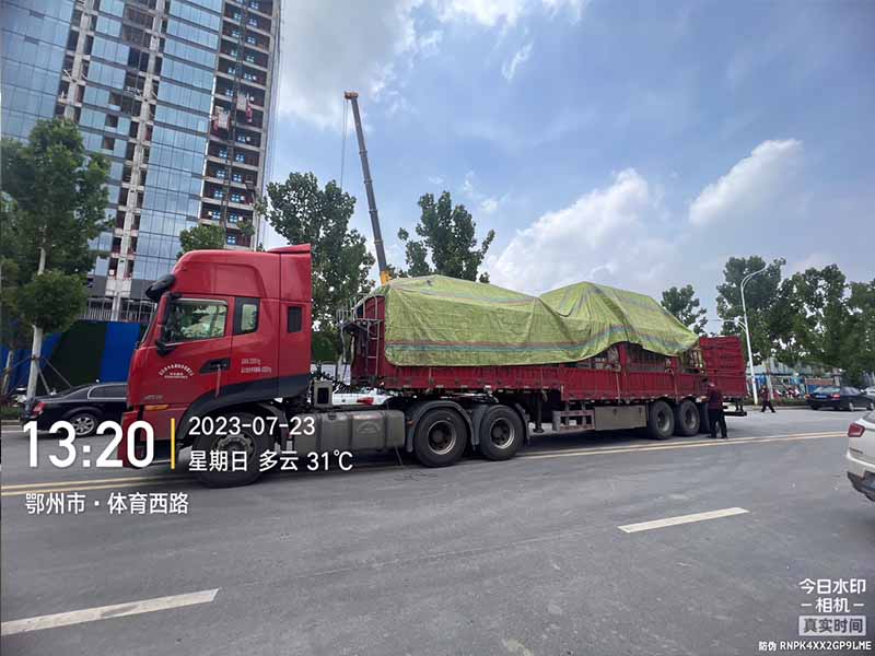 鄂州临空港星 级酒店锅炉及辅机的到货
